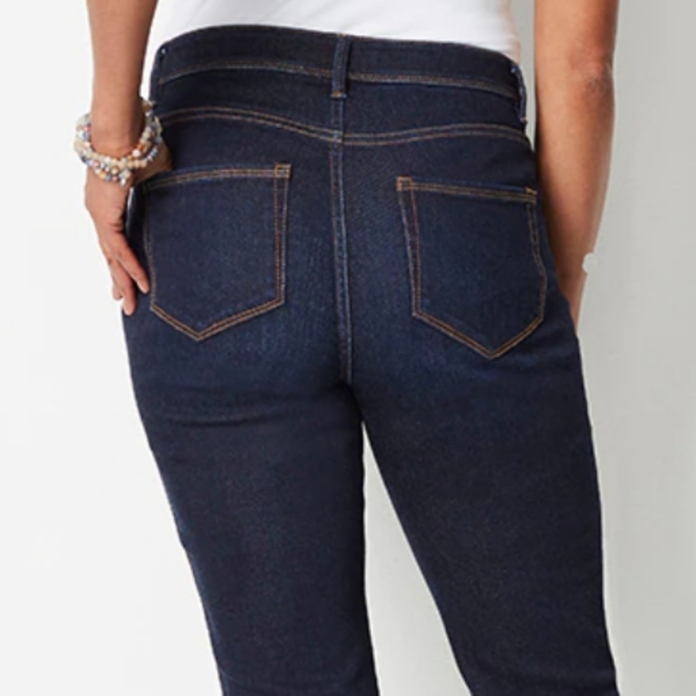 J.Jill High Rise Straight Leg Jean 8